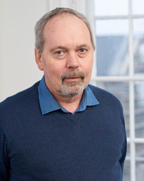 Portrait of teacher on Niels Brock Copenhagen Business College Torben Pedersen