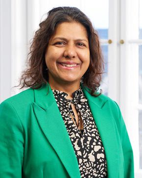 Portrait of teacher on Niels Brock Copenhagen Business College Sonia Caroline Baptista