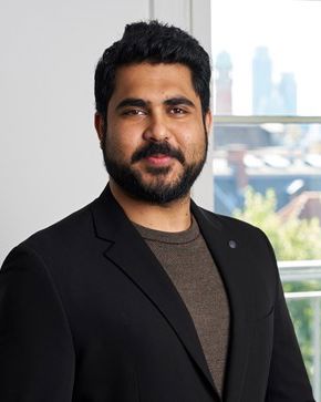 Portrait of teacher on Niels Brock Copenhagen Business College Muhammad Waleed