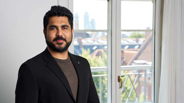 Portrait of teacher on Niels Brock Copenhagen Business College Muhammad Waleed