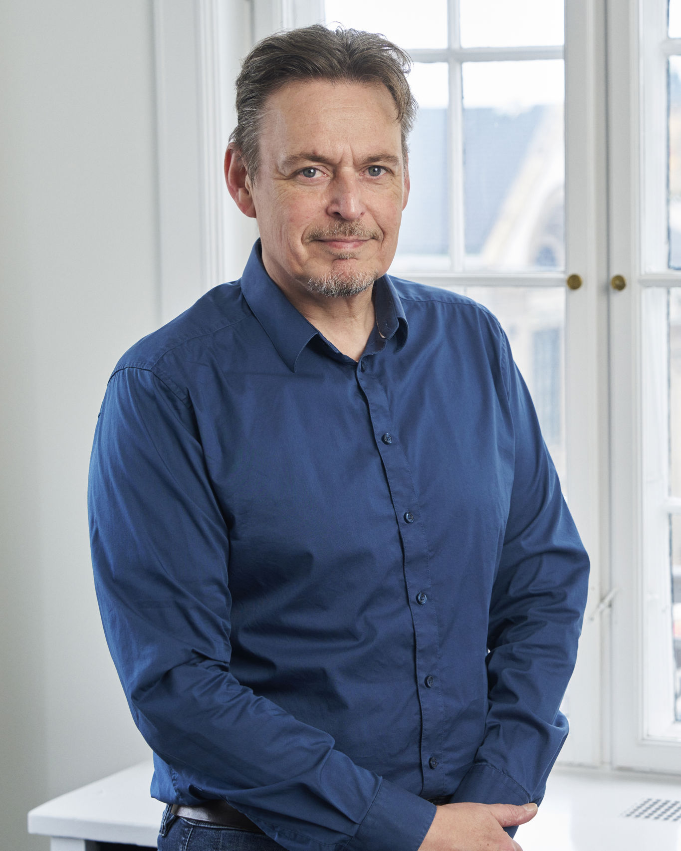 Portrait of teacher on Niels Brock Copenhagen Business College Henrik Reinicke