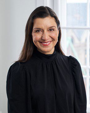 Portrait of teacher on Niels Brock Copenhagen Business College Birgitte Møller-Thorsøe