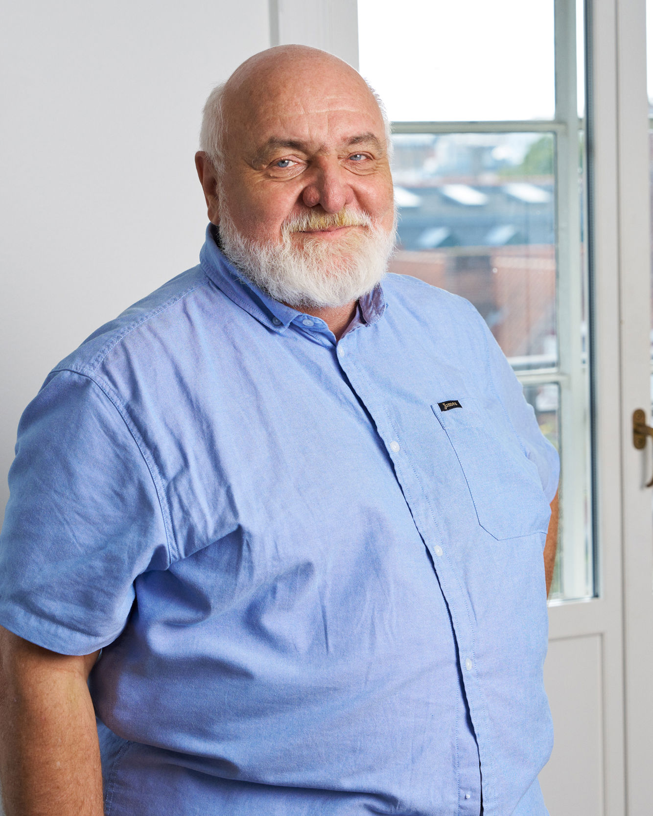 Portrait of teacher on Niels Brock Copenhagen Business College Anders Christian Hansen