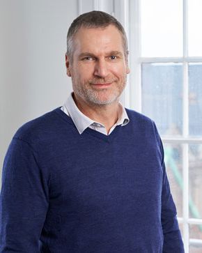 Portrait of teacher on Niels Brock Copenhagen Business College Søren Brandt Lassen