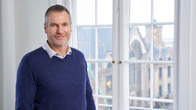 Portrait of teacher on Niels Brock Copenhagen Business College Søren Brandt Lassen