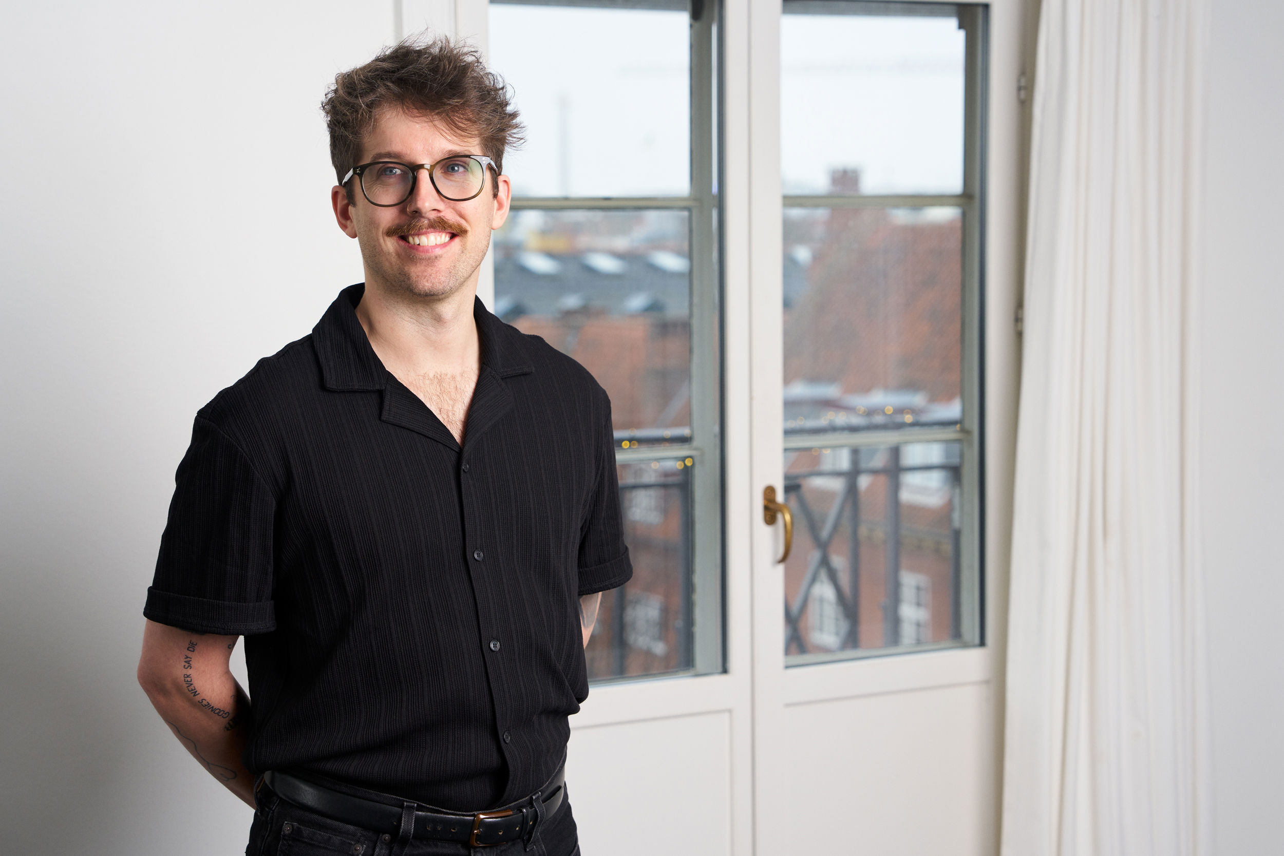 Portræt af medarbejder Wyatt Douglas St Aubin