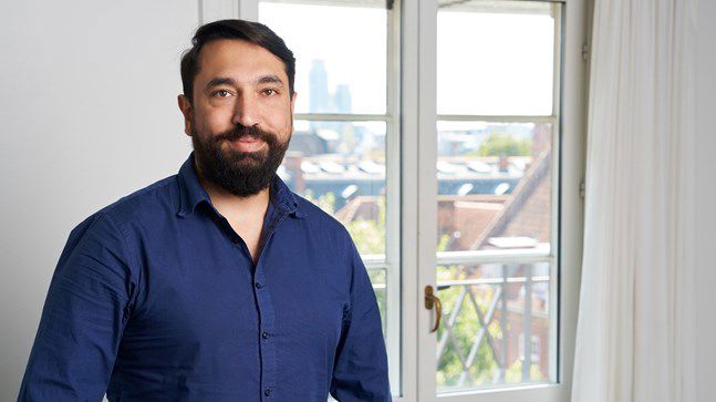 Portrait of teacher on Niels Brock Copenhagen Business College Mehmet Kalköseler