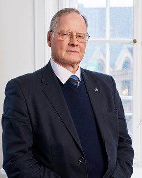 Portrait of teacher on Niels Brock Copenhagen Business College Christian Wibroe Warming
