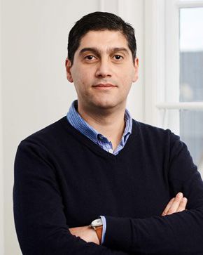 Portrait of teacher on Niels Brock Copenhagen Business College Bruno Abrantes