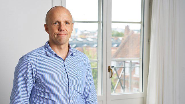 Portrait of teacher on Niels Brock Copenhagen Business College Mathieu Bolduc