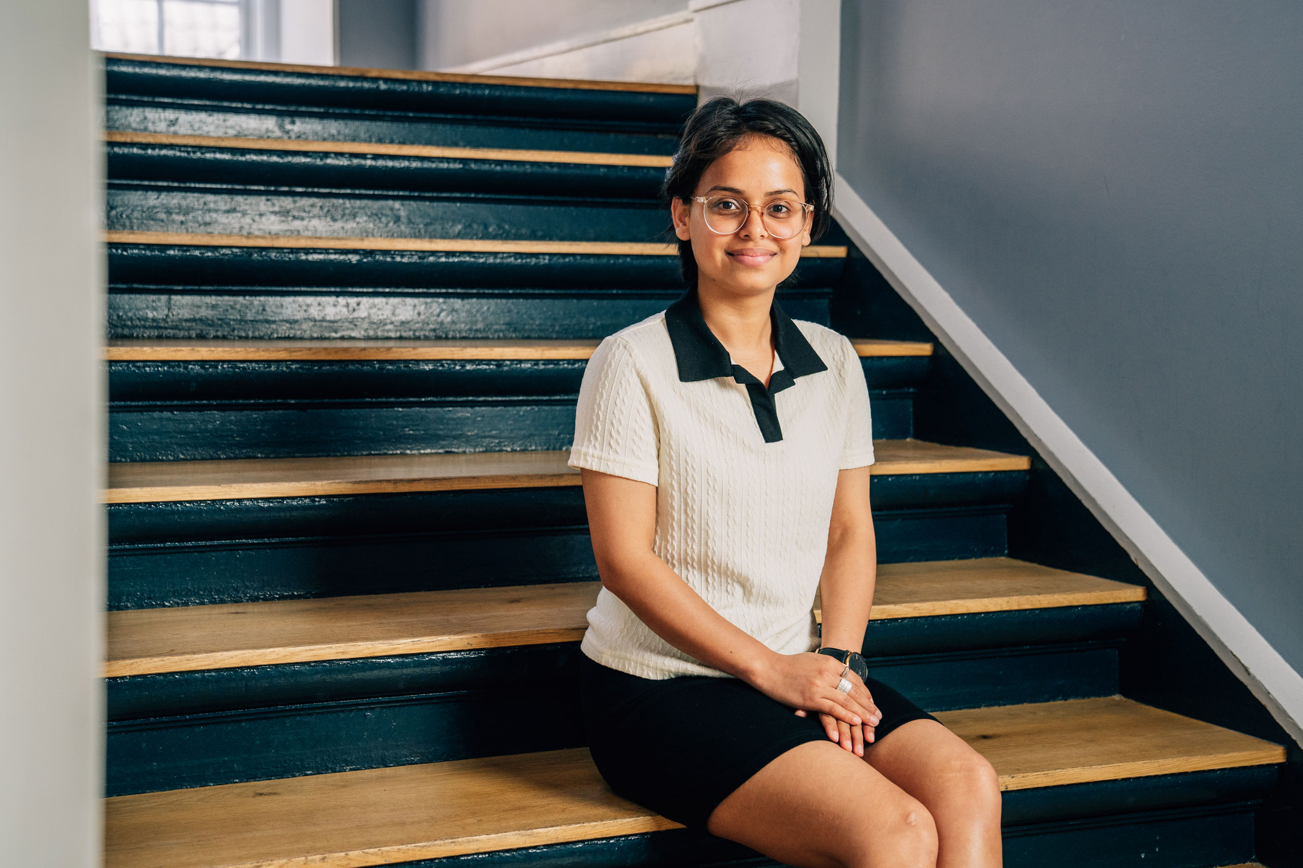 Portrait of a student from Niels Brock Copenhagen Business College