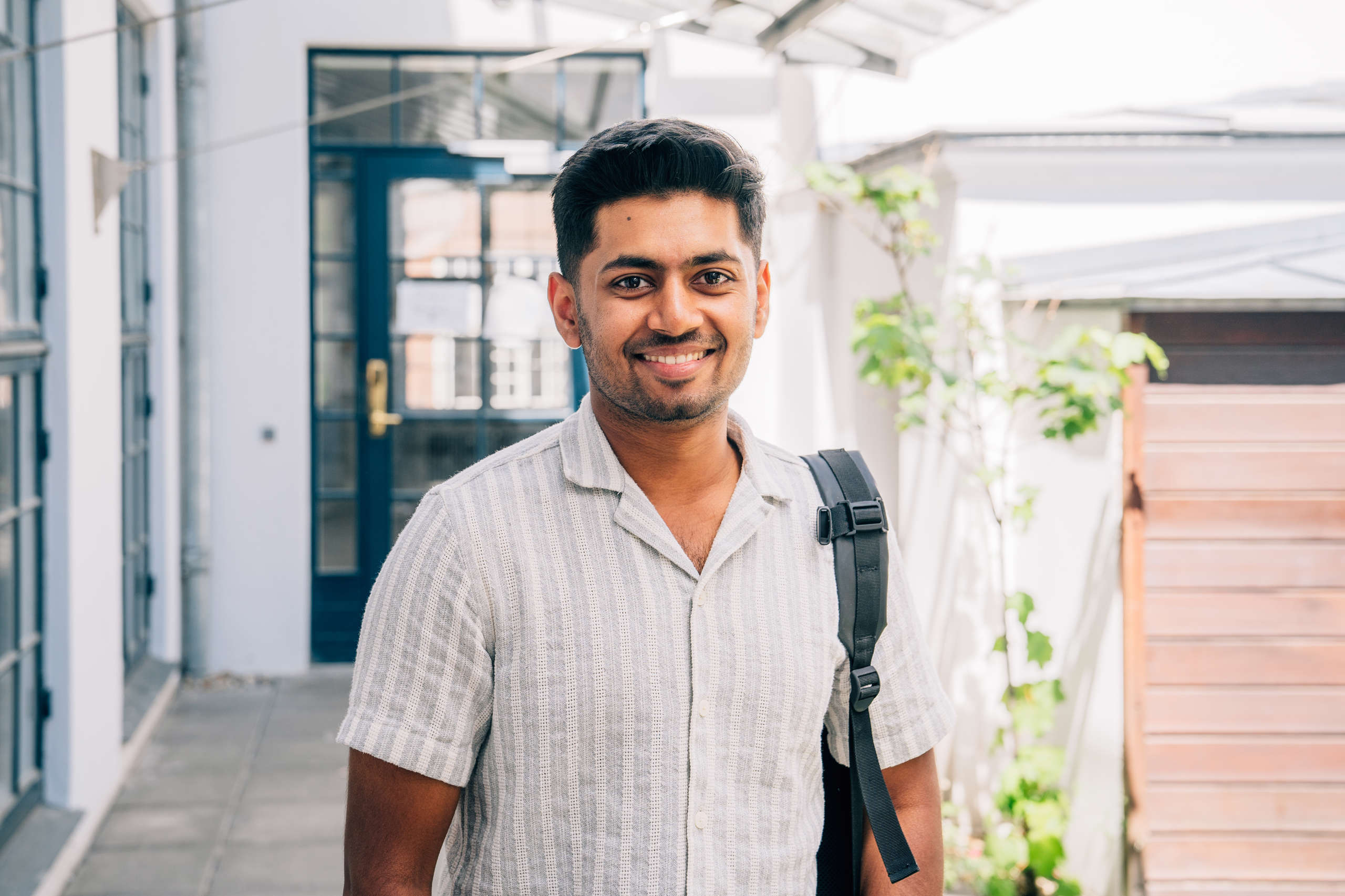 portrait of a student from Niels Brock Copenhagen Business College