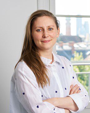 Portrait of teacher on Niels Brock Copenhagen Business College Lisa Heppert